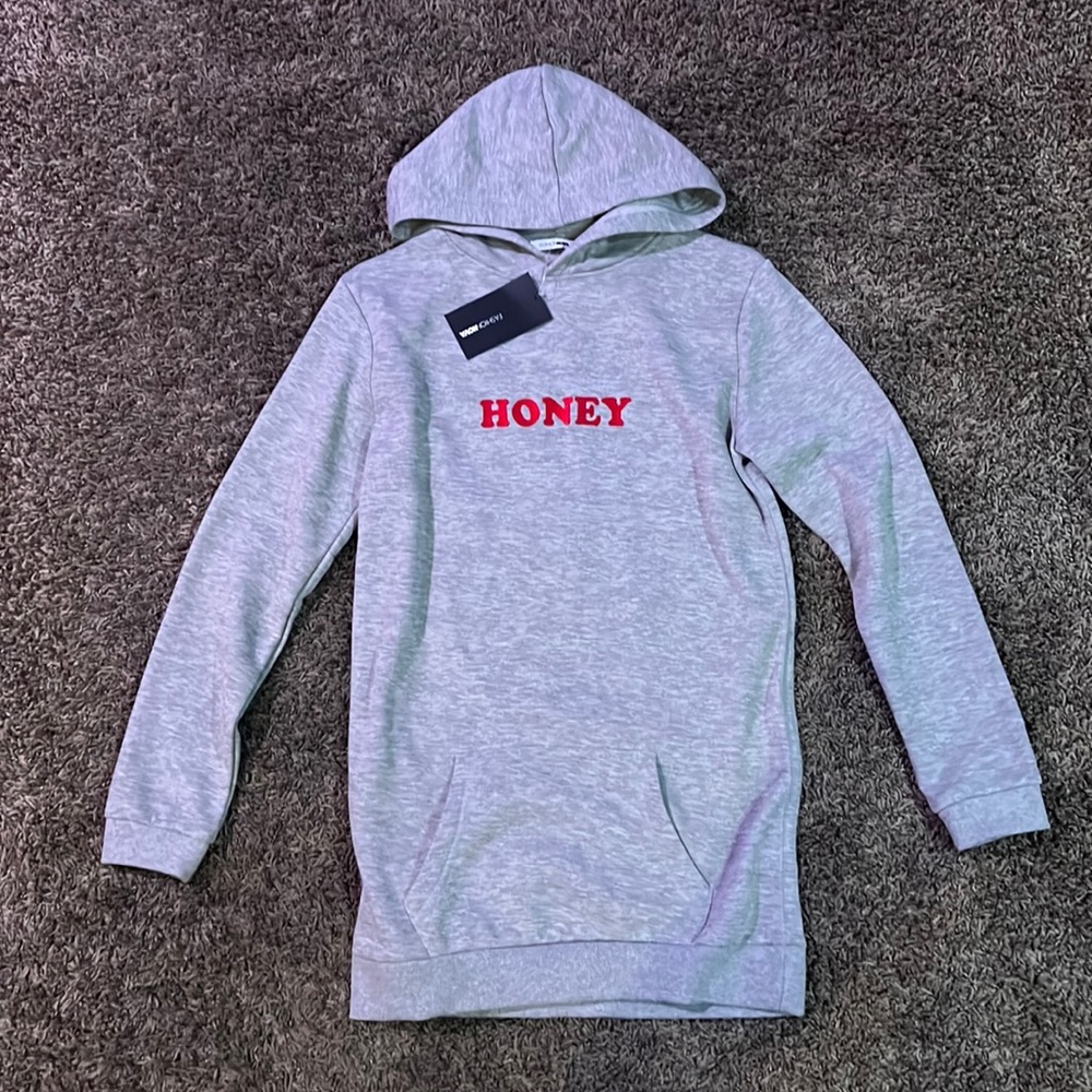 Fashion Nova “Not Your Honey” Sweatshirt dress